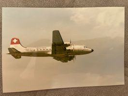 DC-4 Swiss Air Lines HB ILI 50 Jahre Transatlantik Jubiläum
