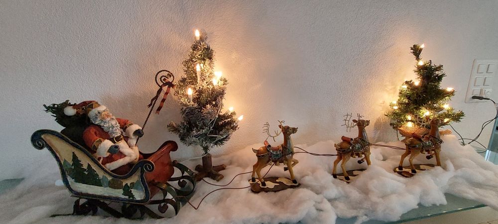 Weihnachts-Kühlschrankgriff Hüllen – 2 Stück, Weihnachtsmann Design, Waschbar, Aus Stoff, Für Türgriffe