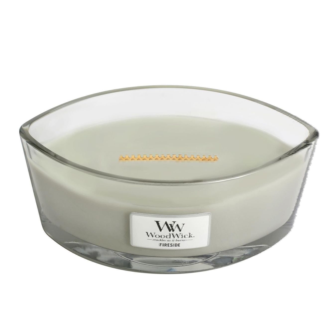Yankee Candle Candele: WoodWick Fireside Ellipse – Nuovo e nell'imballaggio originale da Langwiesen venduto da rtWebshop 2