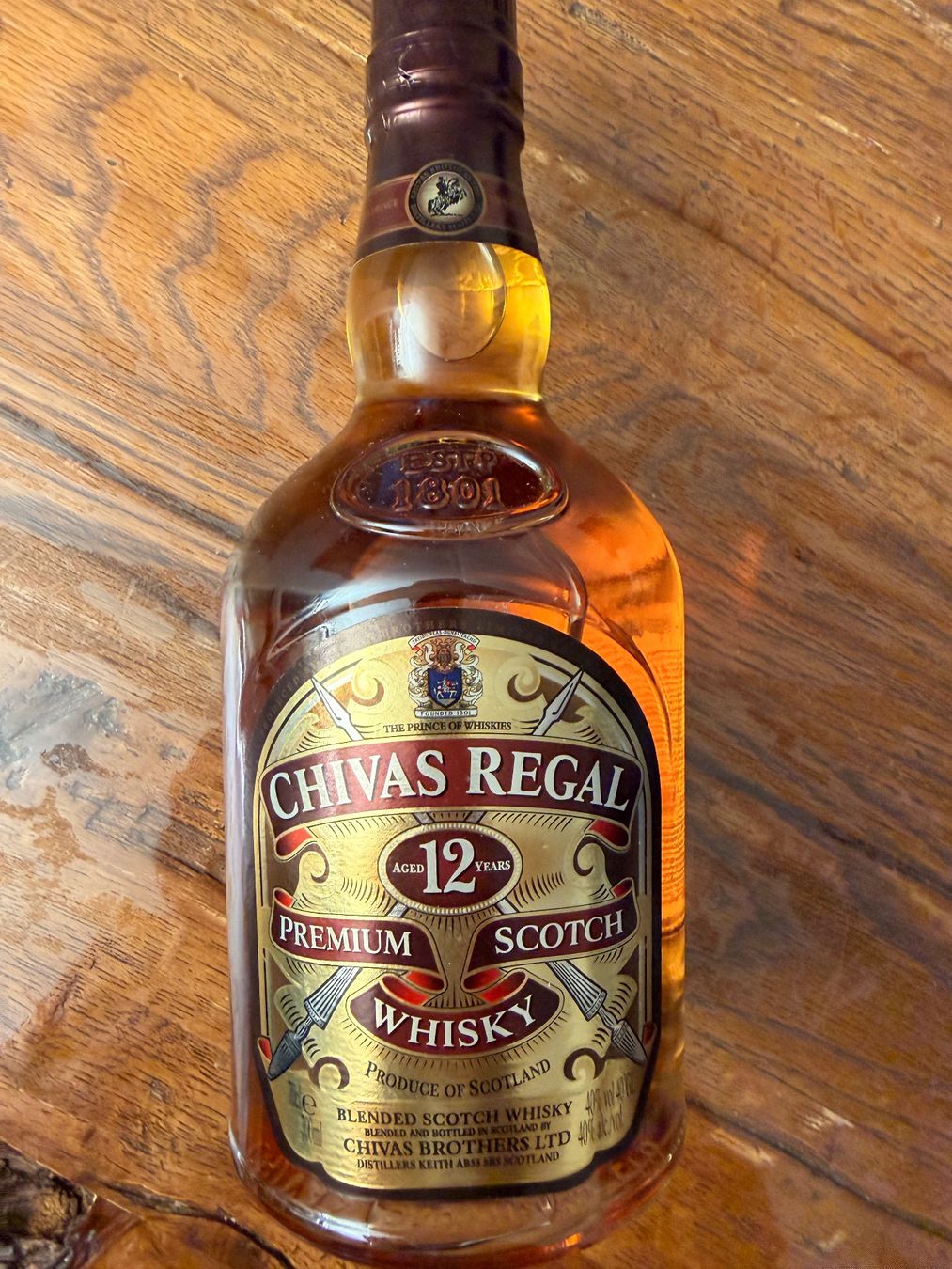 Chivas Regal Spirituosen: Whisky Chivas - Scotch – Gebraucht aus Zürich von Gadgets2020 2