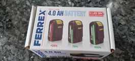Ferrex Akku 20V 4.0AH neu