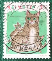 Nr.790 mit VollStempel Katzen 1990 Zürich   