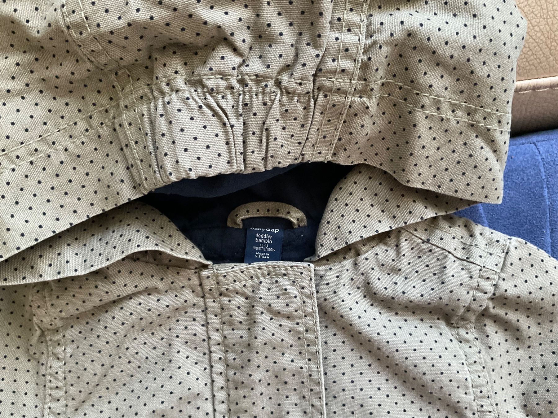 Gap Jacken & Mäntel: Adorable Veste bébé GAP à capuche , taille 6-12 mois – Neu (gemäss Beschreibung) aus Genève von Mazelyne 2