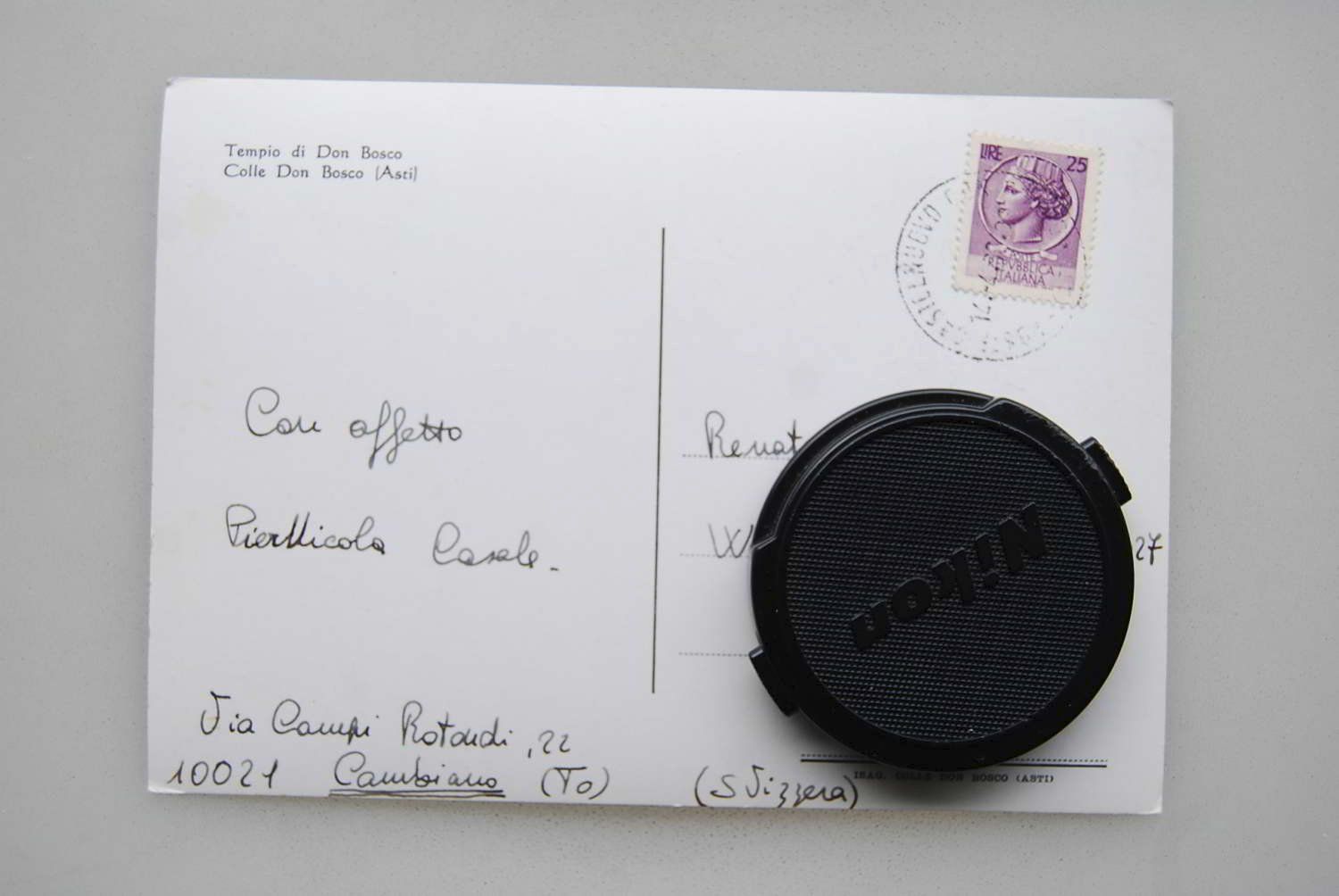 Cartoline postali: AK Tempio di Don Bosco (Asti) – Usato da Rüfenacht BE venduto da Toro06 1