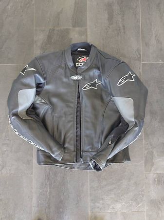 Veste moto Alpinestatrs en cuir