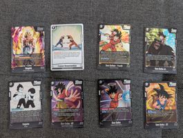 Dragon Ball Super Fusion World Karten (Son Goku & Vegeta)