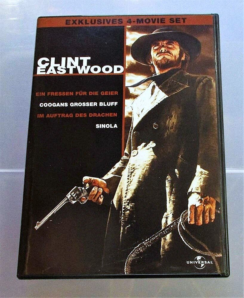 Tutti i DVDs: CLINT EASTWOOD - Collection 4-DVD – Usato da Wattwil venduto da Muriel10