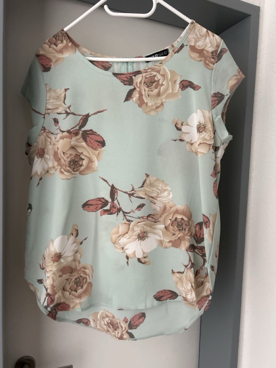 Camicette: Bluse von Cloud 5ive, Grösse L, geblühmt – Nuovo (secondo la descrizione) da Erlinsbach SO venduto da hallon480