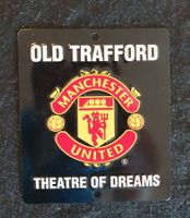 Plaquette en métal Manchester united