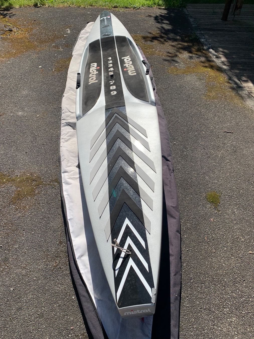 Mistral Surfboards & Schwimmbrette: SUP Mistral M2 Flatwater racer 14´0 – Gebraucht aus nidau von Jeronimoloco 2