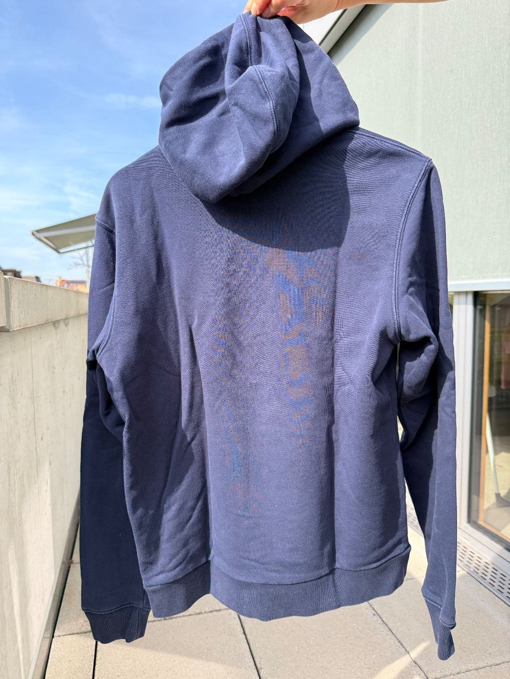 Maglioni & Felpe: Lacoste Kapuzenpullover "Hoodie", dunkelblau gebraucht – Usato da Zürich venduto da secondlife.breeding 1