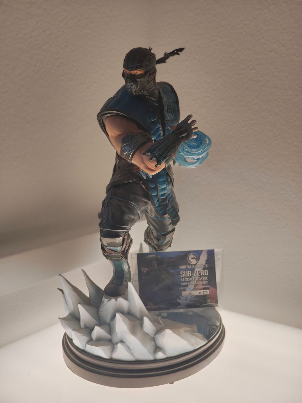 Spielzeuge: PCS Mortal Kombat Sub Zero Staute exclusive Edition – Neu (gemäss Beschreibung) aus Ittigen von Boxfit-Bern_3052