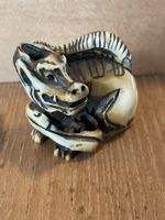Netsuke, Drache, signiert