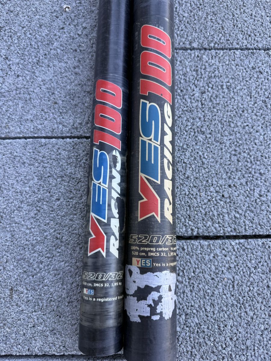 Surf: Windsurf Carbon Mast YES RACING 520/ 32 – Usato da Erlinsbach SO venduto da n123h 2