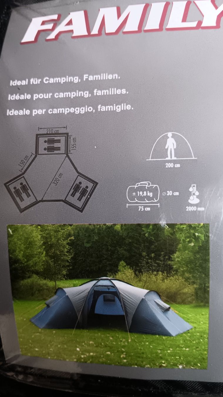 Tende : Grosses Zelt Discovery Trek Castle 6 – Usato da Suhr venduto da see_8gp7 2
