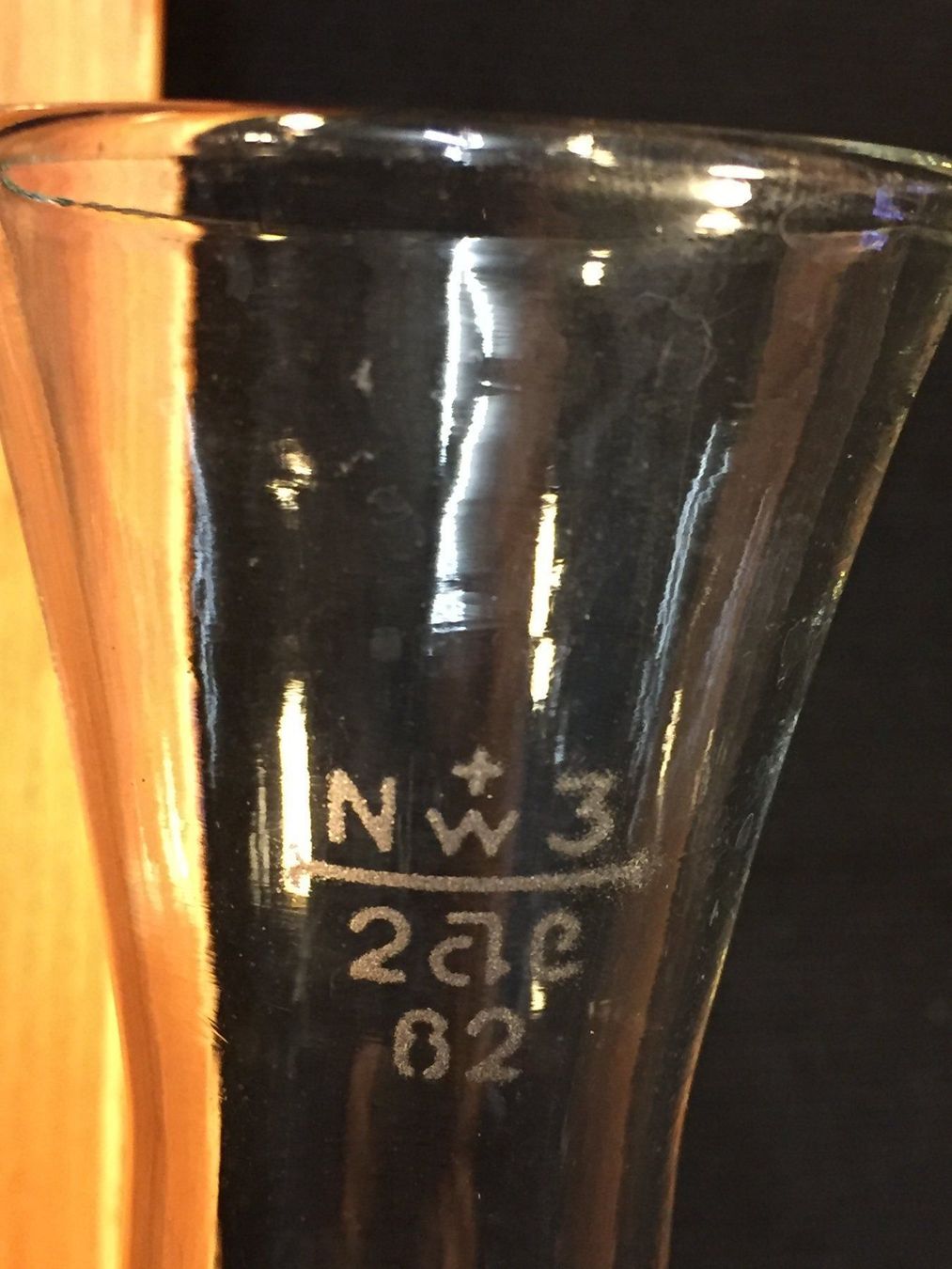 Bottiglie: Vintage Schweizer Glasflasche aus 1962 – Usato da Schaffhausen venduto da vintageworld 3
