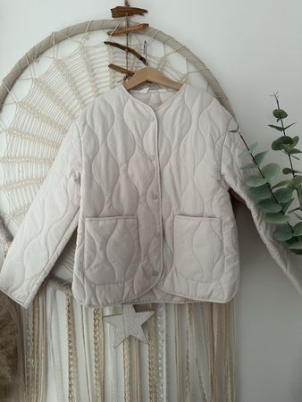Mädchen Übergangsjacke, Beige, Gr. 146 *NEU