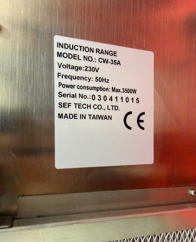 Küchengeräte: Spring Induktions-Wok Tischmodell Typ SPW-35J – Gebraucht aus Suhr von KFK-MA 6