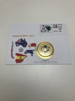 Numisbrief Münze Fussball WM 2014 Brasilien - Rarität!