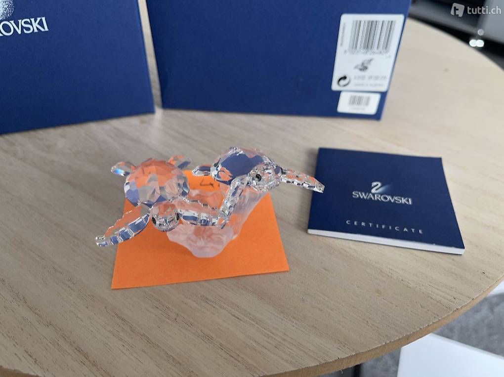 Swarovski Figuren: SCS Meeresschildkröten Babys 2006 – Neu (gemäss Beschreibung) aus zeihen von Racer-71 1