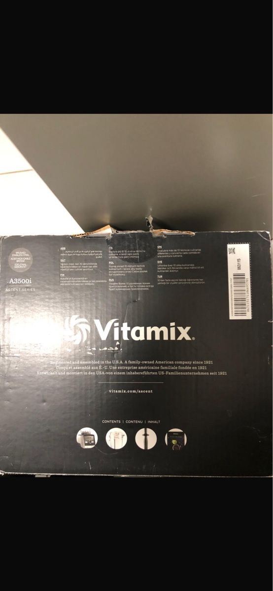 Vitamix Elettrodomestici da cucina: Vitamix A3500i – Usato da Basel venduto da Serpil_27 4
