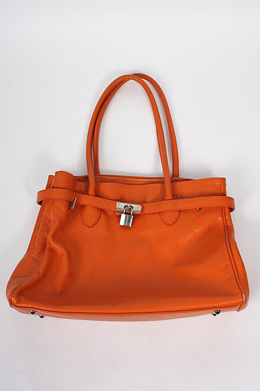 Sacs femmes: GENUINE Leder Tasche Orange – D'occasion à Zollikofen par Restwert_Zollikofen