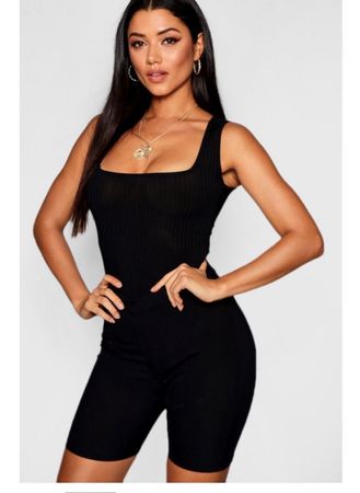 Shirt NEU Top Body Karree-Ausschnitt olivegrün oder schwarz
