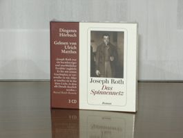 Joseph Roth - Das Spinnennetz - Hörbuch 3 Cd's / Neu