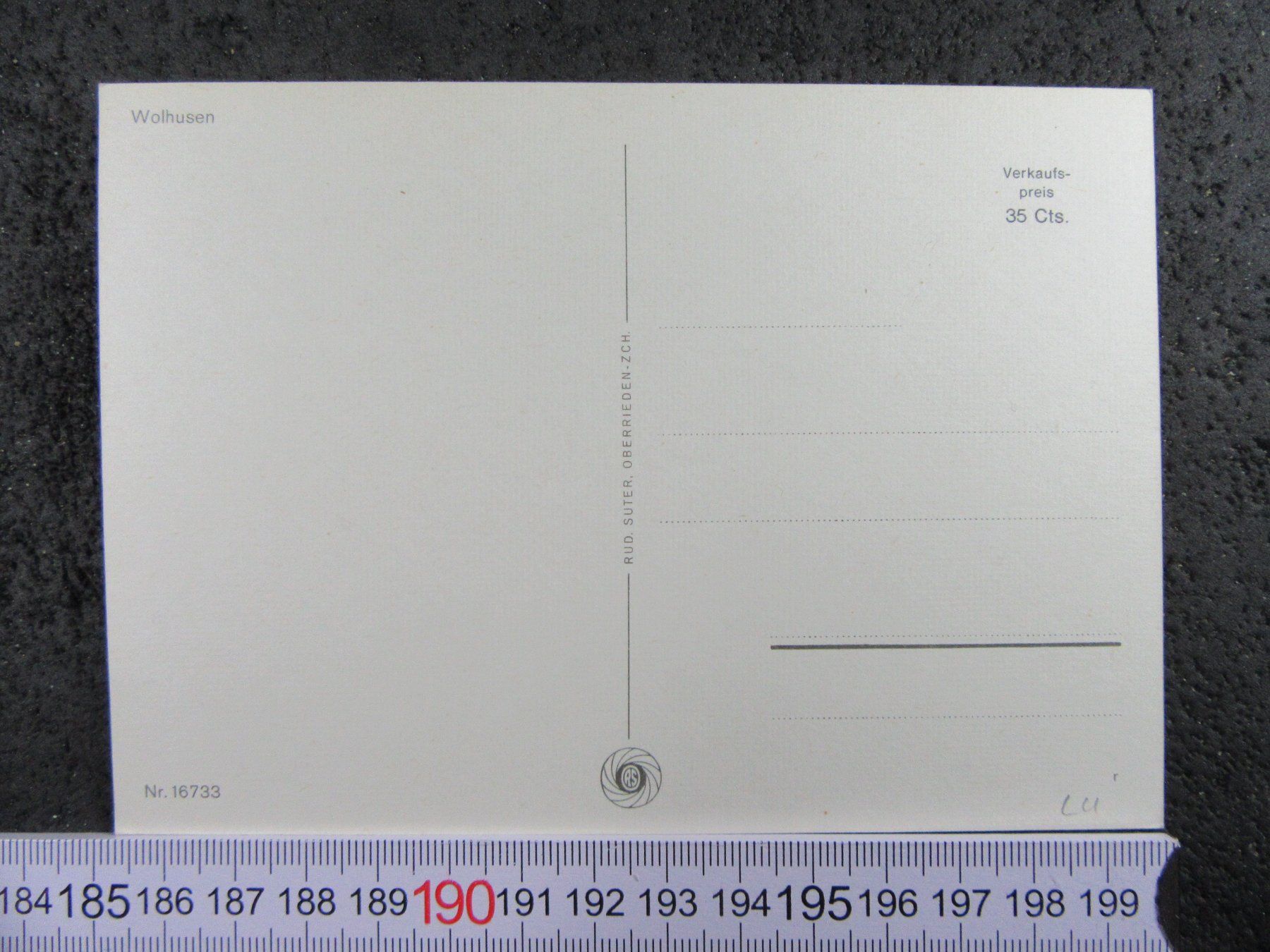 Cartes postales: WOLHUSEN LU AK LUFTBILD – D'occasion à Ettingen par Hausi4711 1