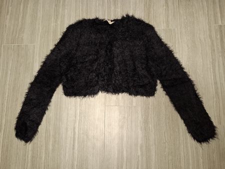 jaquette noire douce en taille 170