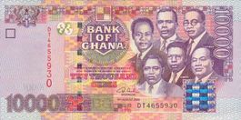 Ghana 10000 Cedi 2003 P-35b UNC