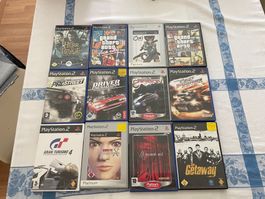 Play Station 2  und PS2   plus 12Spiele Plus 2 PC Video