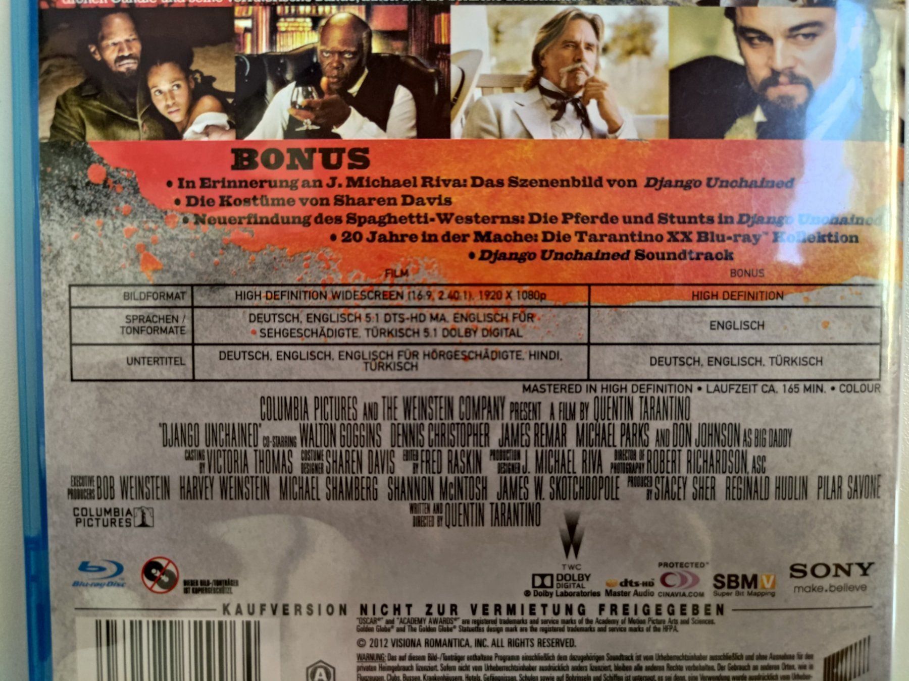 Tous les DVDs: Django unchained – D'occasion à Liestal par Kratzilla 3