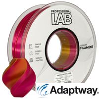 PLA Silk Dual Color Filament, 1.75 mm, 1 kg, pink, gold