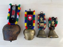 4 schöne Appenzeller Glocken / Treicheln