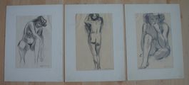 Lot Aktstudien, Weiskönig Werner St. Gallen, Frauenportraits