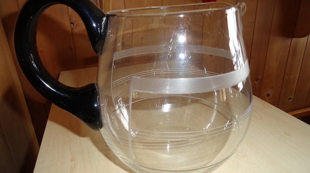 Caraffe: Toller Glaskrug/ Wasserkrug – Usato da Gstaad venduto da Meiel2020 1