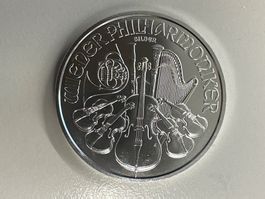 1 Unze Silber Oesterreich Wiener Philharmoniker 2019