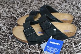 Birkenstock, Arizona Veloursleder, Gr. 41, Softfussbett, NEU