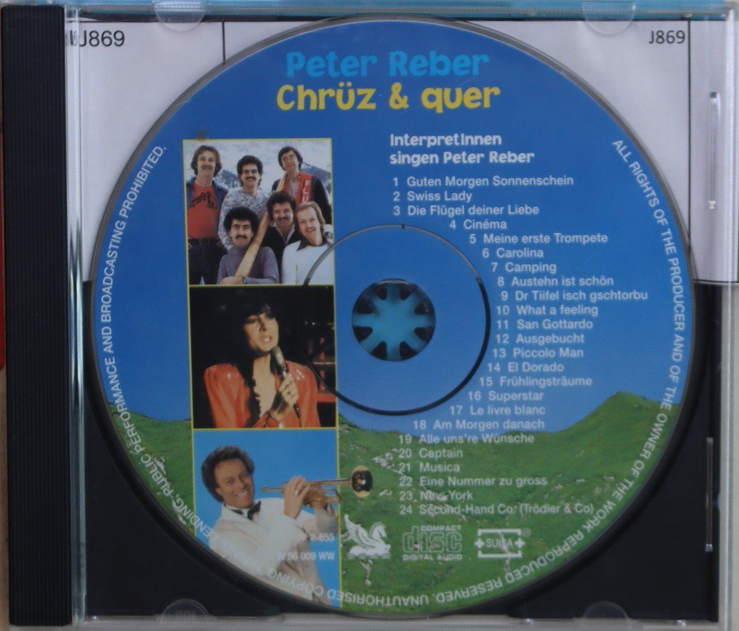 CD: Peter Reber - Chrüz & Quer – Usato da Luzern venduto da CONTENTI