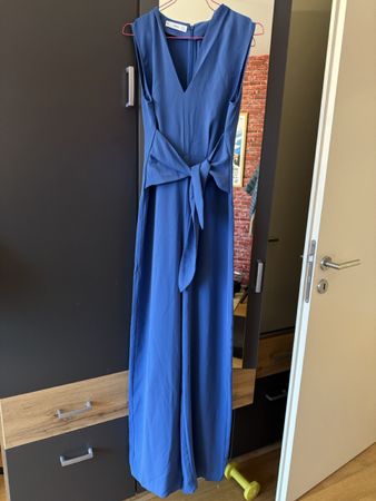 Mango jumpsuit blue S
