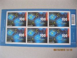 2009 Asteorid Spezialbogen Postfrisch