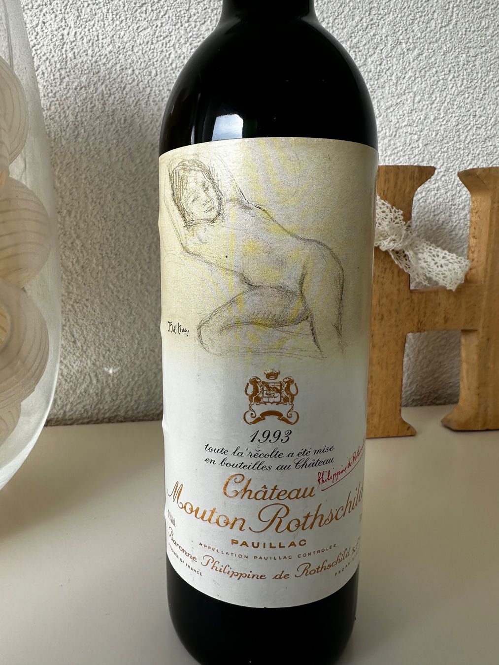 Mouton Rothschild Vino: Château Mouton Rothschild 1993 – Nuovo (secondo la descrizione) da Yens venduto da Rilou80 1