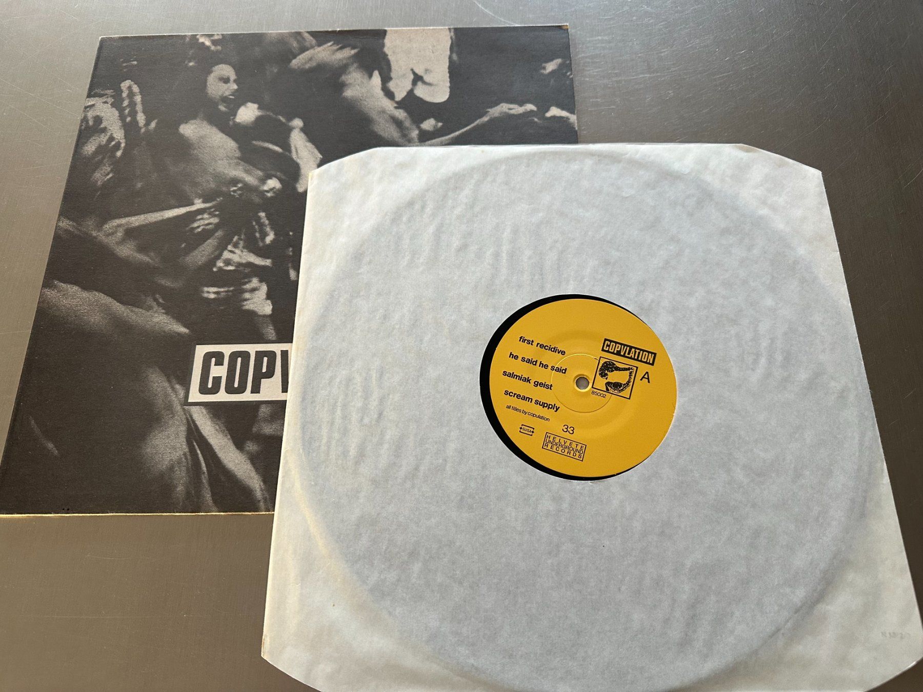 Dischi in vinile: COPVLATION LP SAME - HELVETE UNDERGROUND RECORDS – Usato da Sion venduto da jaipur1401 2