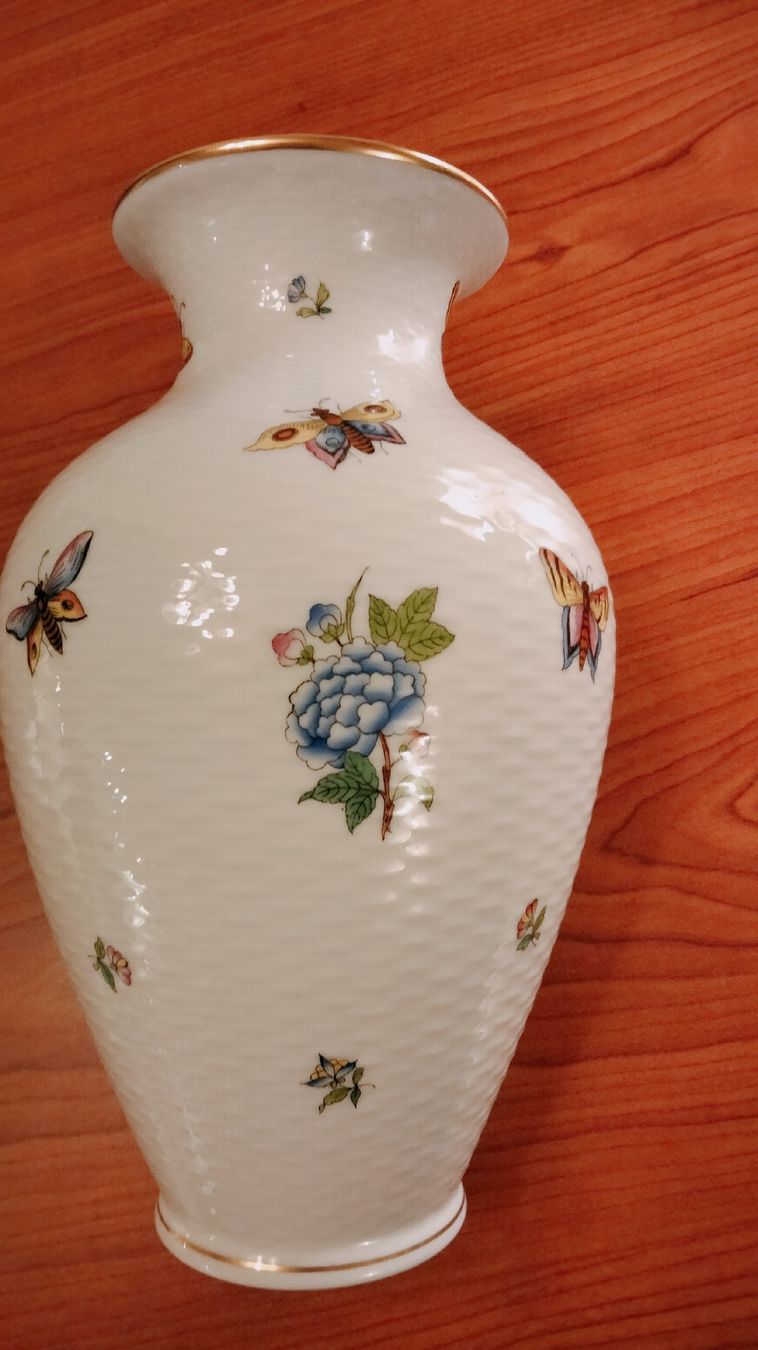 Herend Vasi & Recipienti: Herend Vase Queen Victoria – Usato da Küsnacht ZH venduto da turtlehouse 1