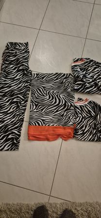 Ein komplettes Nagelneues Outfit 36 cooler Zebra look