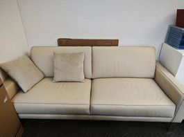 Echt Leder Sofa zu verkaufen