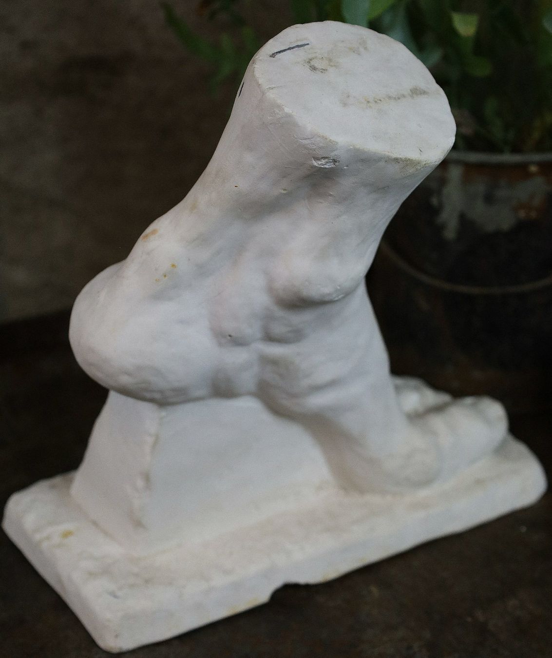 Sculture & Statue: Studie, Gipsstudie, Gips Statue, Statuette, "Fuss" – Usato da Birrwil venduto da brandschatz_birrwil 1