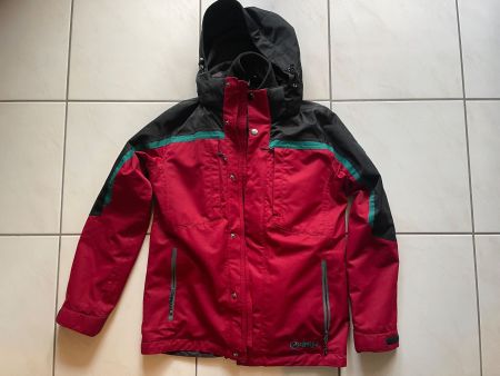 Regenjacke mit Faserpelz Gr. S