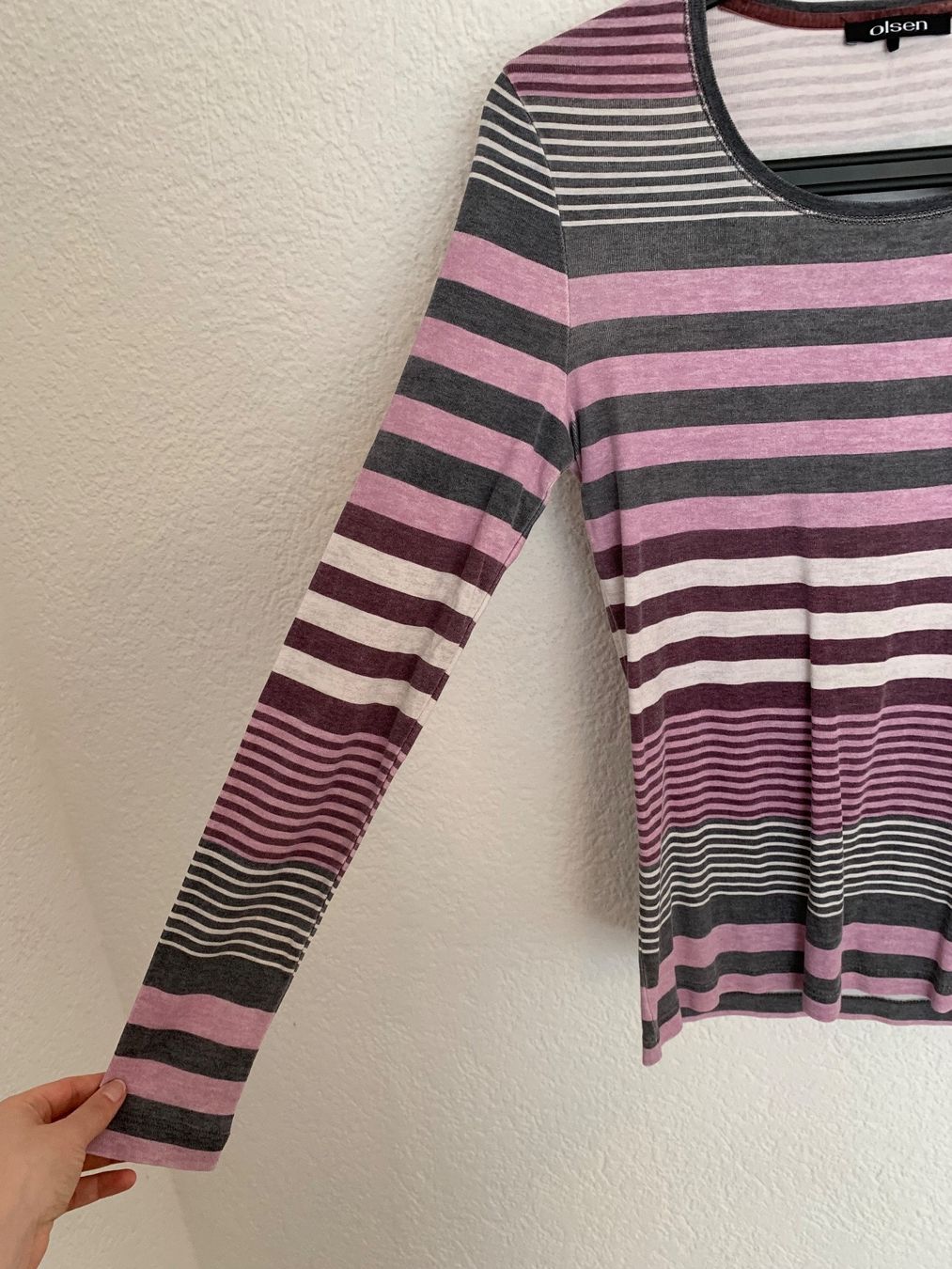 T-shirt: Olsen Shirt langarm Gr. XS / S – Usato da Fislisbach venduto da KolibriSecondhand 3